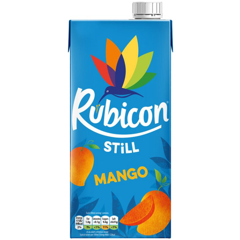 Rubicon Mango Juice 12 x 1ltr آبمیوه منگو